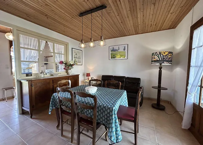 Maison 3 Pieces Pres De L'ocean, Cour Privee, Equipe, 5 Couchages - - Fr-1-224c-141 펜션